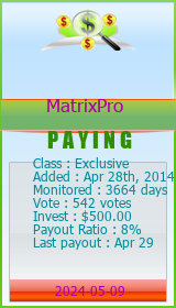MatrixPro status image